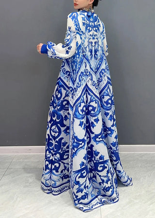 Blomsterprint Maxi Kjole