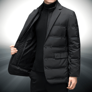 Elegant Quiltet Vinterjakke