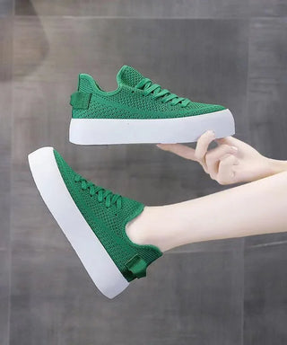 Platform Sneakers i Mesh
