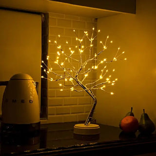 Lysende Træ LED Lampe