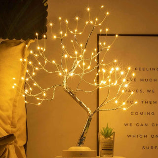 Lysende Træ LED Lampe