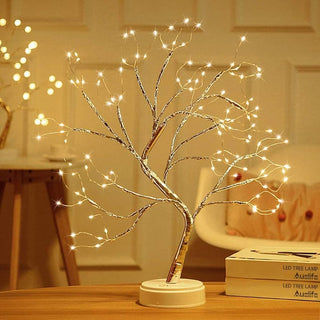 Lysende Træ LED Lampe