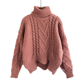 Chunky rullekrave strik