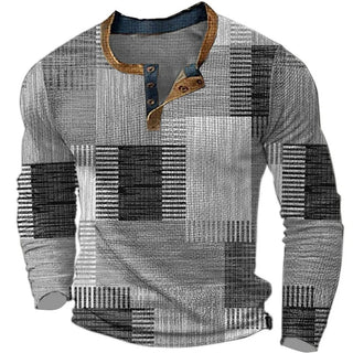 Patchwork Langærmet Trøje