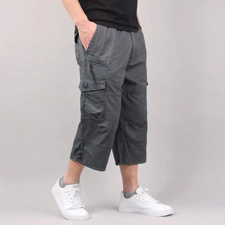 Camouflage cargo shorts