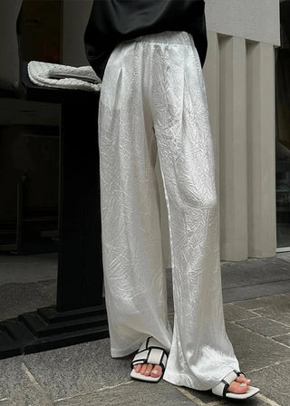 Satin Bukser Elegant og Komfortabel