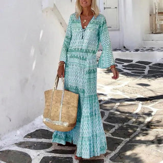 Sommerkjole i let materiale