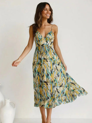 Sommerkjole Tropisk Print