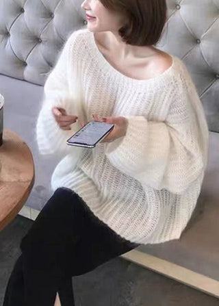 Oversized striktrøje