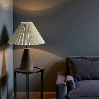 Træbaseret LED Bordlampe