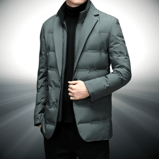 Elegant Quiltet Vinterjakke