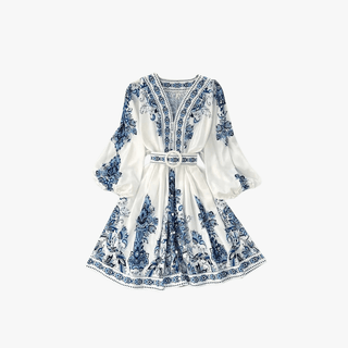 Boheme Sommerkjole | 100% Bomuld | Let & Blomstret