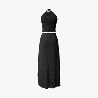 Sommer Sæt | Ærmeløs Top & Maxi Nederdel | Let & Boheme