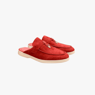 Sommer Mule Loafers | Ruskindslook | Komfort og Elegance