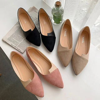 Pointed Toe Flats | Elegant | Slip-on Komfort