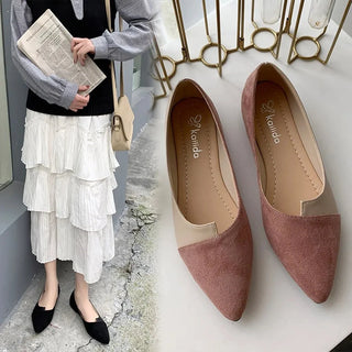 Pointed Toe Flats | Elegant | Slip-on Komfort