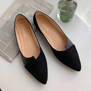 Pointed Toe Flats | Elegant | Slip-on Komfort