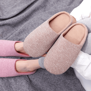 Tofarvede Hjemmesko | Memory Foam | Komfort og Hverdag