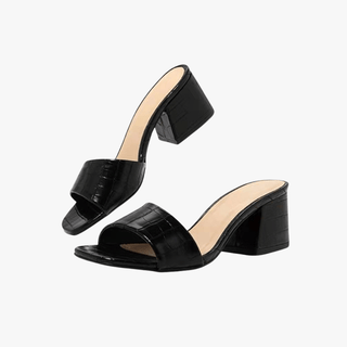 Platform Mulesandaler | PU-læder | Elegant og Komfortabel