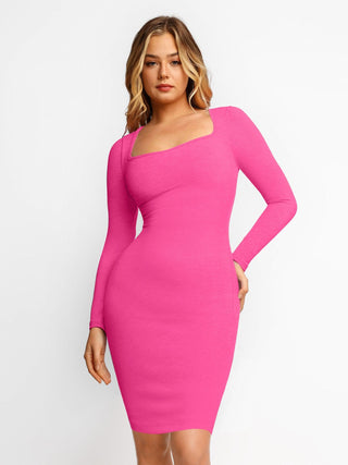 Bodycon kjole med stretch