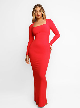 Bodycon kjole med stretch