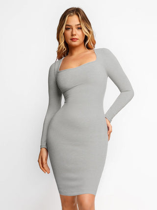 Bodycon kjole med stretch