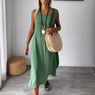 Casual Sommerkjole i Bomuld