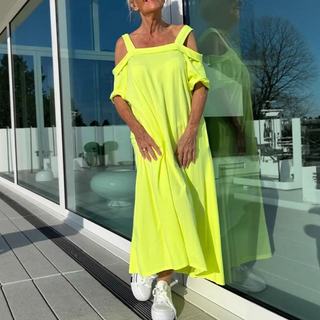 Sommerkjole med Bare Skuldre