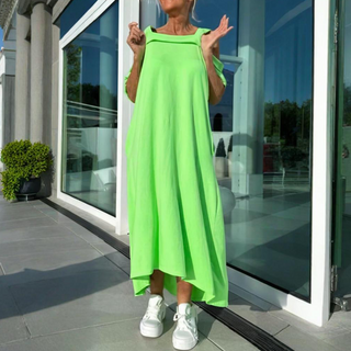 Sommerkjole med Bare Skuldre