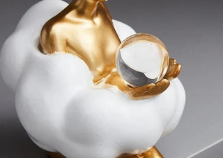 Elegante Kvindelige Skulpturer