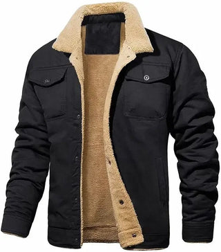 Fleece Jakke med Sherpa Krave