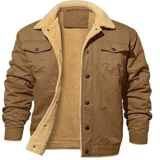 Fleece Jakke med Sherpa Krave
