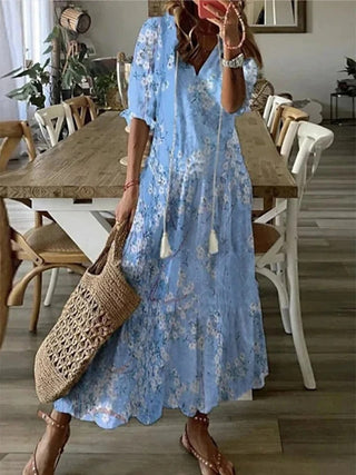 Sommerkjole med print