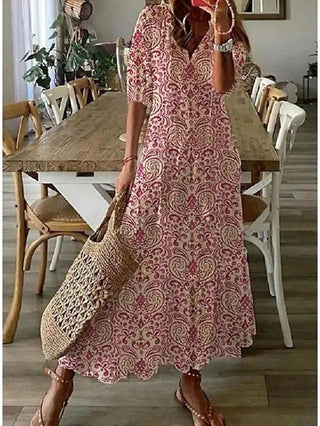Sommerkjole med print