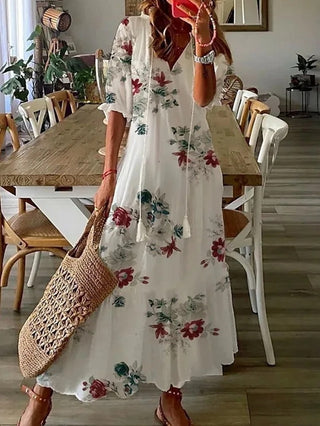 Sommerkjole med print