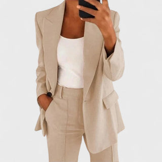 Klassisk Buksetræksæt med Blazer