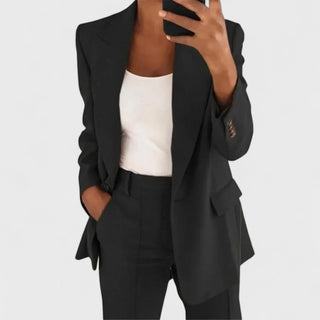 Klassisk Buksetræksæt med Blazer