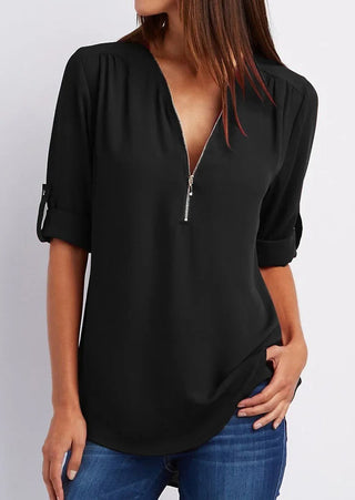 Elegant Hvid Bluse