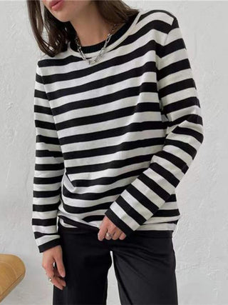 Stribet T-shirt