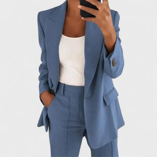 Klassisk Buksetræksæt med Blazer