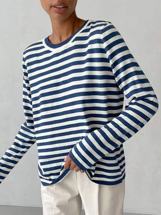 Stribet T-shirt