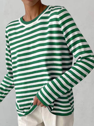 Stribet T-shirt