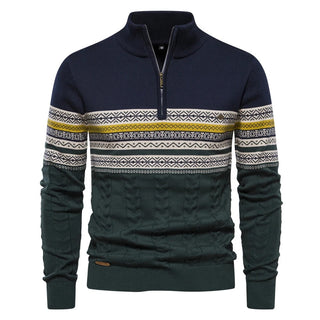 Strikket Lynlås Sweater