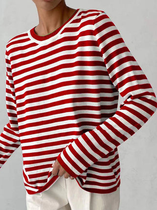 Stribet T-shirt