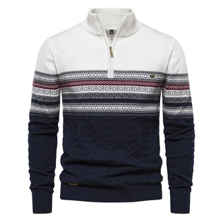Strikket Lynlås Sweater